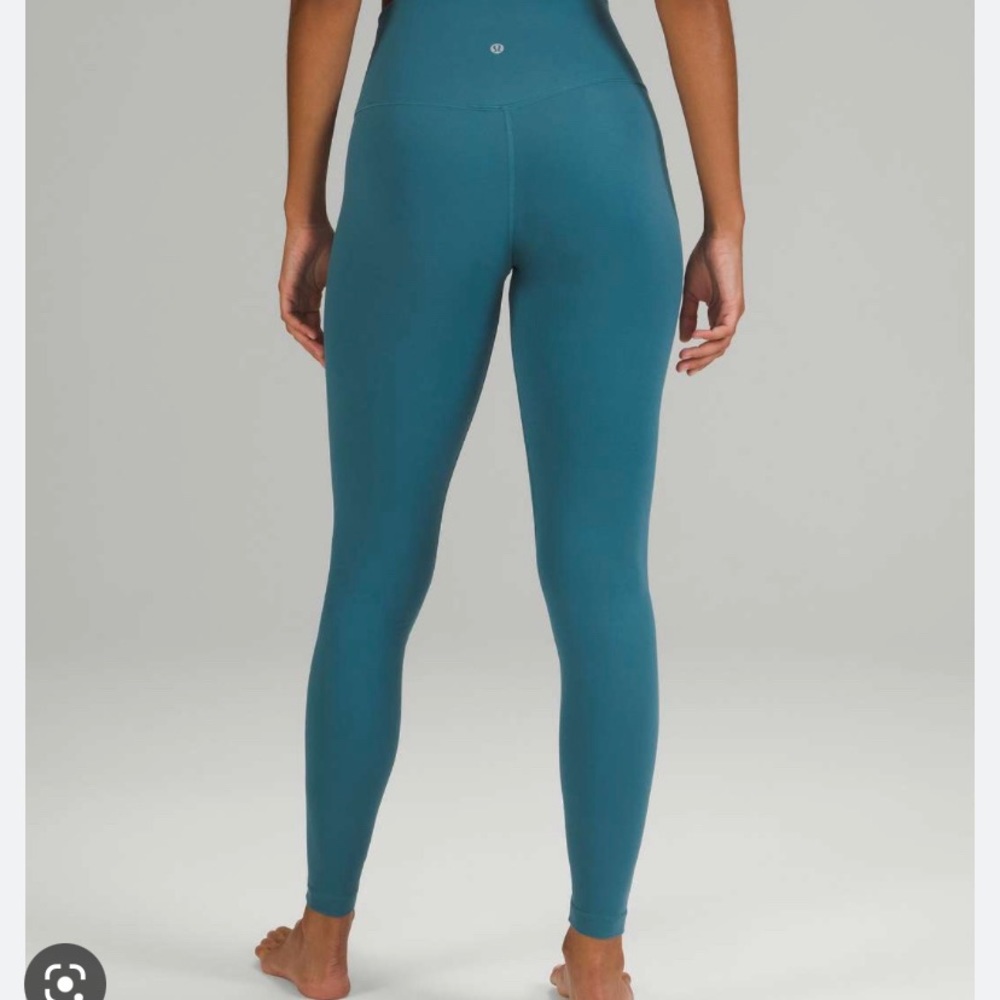 NWT Lululemon Align HR 25 size 2 capture blue
